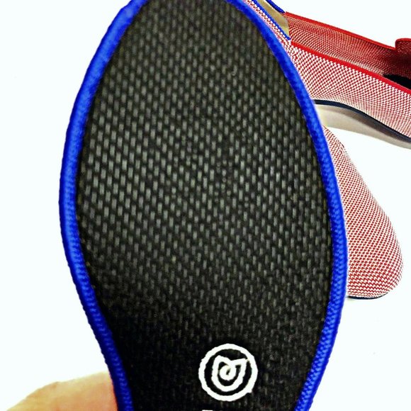 NEW Rothy's Flat Loafers Size 6.5 Red Lollipop - Picture 6 of 12